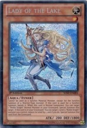 Lady of the Lake (SHSP-EN084) - Shadow Specters 1st Edition - Premium Yugioh Single from Konami - Just $5! Shop now at Game Crave Tournament Store