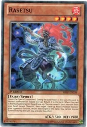 Rasetsu (SHSP-EN036) - Shadow Specters Unlimited - Premium Yugioh Single from Konami - Just $0.25! Shop now at Game Crave Tournament Store