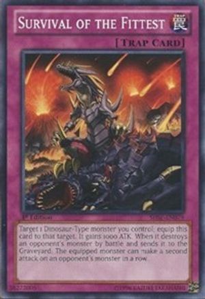 Survival of the Fittest (SHSP-EN079) - Shadow Specters Unlimited - Premium Yugioh Single from Konami - Just $0.23! Shop now at Game Crave Tournament Store
