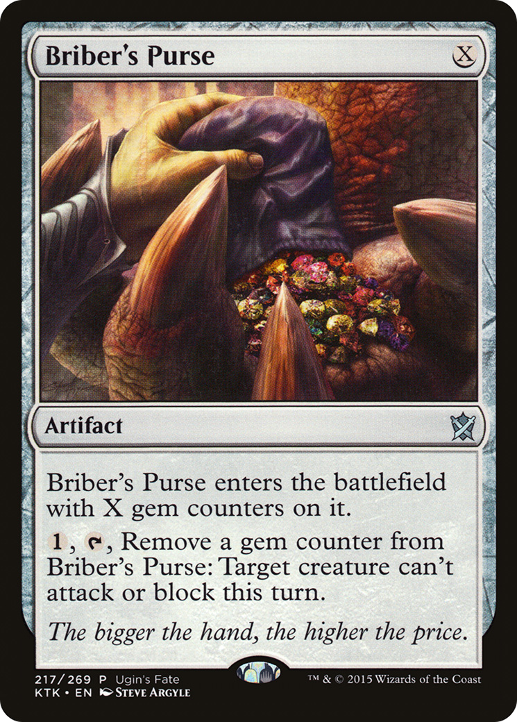 Briber's Purse (UGIN-217) - Ugin's Fate - Premium MTG Single from Wizards of the Coast - Just $0.21! Shop now at Game Crave Tournament Store