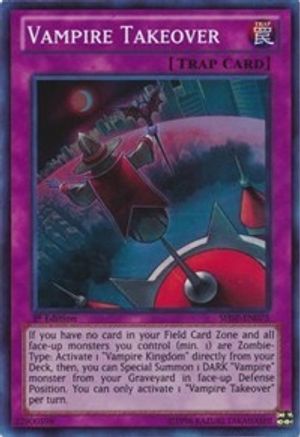 Vampire Takeover (SHSP-EN075) - Shadow Specters Unlimited - Premium Yugioh Single from Konami - Just $0.18! Shop now at Game Crave Tournament Store