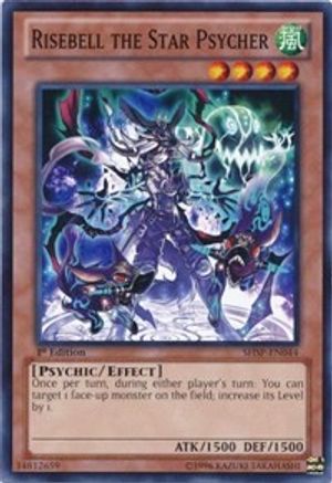 Risebell the Star Psycher (SHSP-EN044) - Shadow Specters 1st Edition - Premium Yugioh Single from Konami - Just $0.25! Shop now at Game Crave Tournament Store
