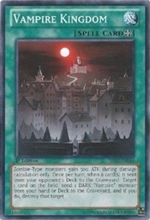Vampire Kingdom (SHSP-EN064) - Shadow Specters 1st Edition - Premium Yugioh Single from Konami - Just $0.08! Shop now at Game Crave Tournament Store