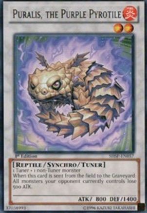 Puralis, the Purple Pyrotile (SHSP-EN057) - Shadow Specters Unlimited - Premium Yugioh Single from Konami - Just $0.25! Shop now at Game Crave Tournament Store