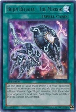 Bujin Regalia - The Mirror (SHSP-EN063) - Shadow Specters Unlimited - Premium Yugioh Single from Konami - Just $0.08! Shop now at Game Crave Tournament Store