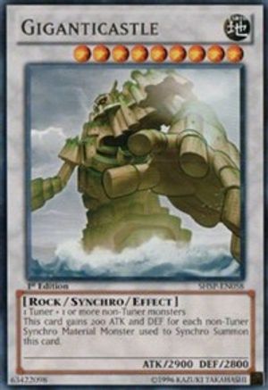 Giganticastle (SHSP-EN058) - Shadow Specters 1st Edition - Premium Yugioh Single from Konami - Just $0.25! Shop now at Game Crave Tournament Store
