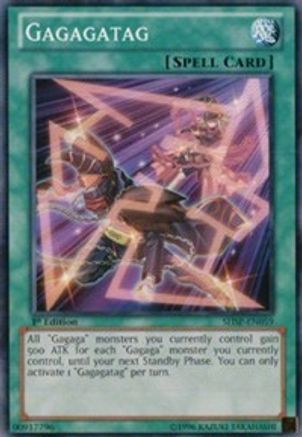 Gagagatag (SHSP-EN059) - Shadow Specters Unlimited - Premium Yugioh Single from Konami - Just $0.25! Shop now at Game Crave Tournament Store