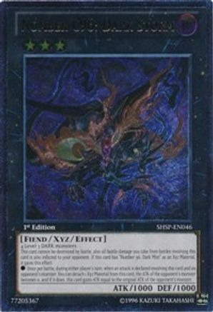 Number C96: Dark Storm (UTR) (SHSP-EN046) - Shadow Specters Unlimited - Premium Yugioh Single from Konami - Just $2.31! Shop now at Game Crave Tournament Store
