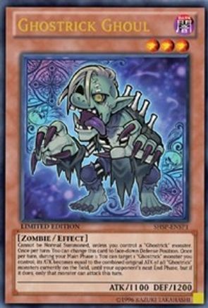 Ghostrick Ghoul (SHSP-ENSP1) (SHSP-ENSP1) - Shadow Specters Limited - Premium Yugioh Single from Konami - Just $0.25! Shop now at Game Crave Tournament Store