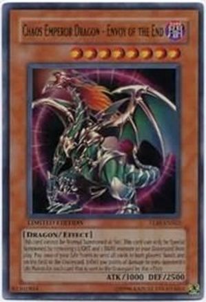 Chaos Emperor Dragon - Envoy of the End (TLM-ENSE2) - The Lost Millennium Limited - Premium Yugioh Single from Konami - Just $3.05! Shop now at Game Crave Tournament Store