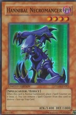 Hannibal Necromancer (PTDN-ENSE2) - Phantom Darkness Limited - Premium Yugioh Single from Konami - Just $0.26! Shop now at Game Crave Tournament Store