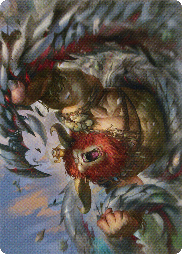 Borborygmos and Fblthp // Borborygmos and Fblthp (AMOM-042) - March of the Machine Art Series (Borderless) Foil - Premium MTG Single from Wizards of the Coast - Just $0! Shop now at Game Crave Tournament Store
