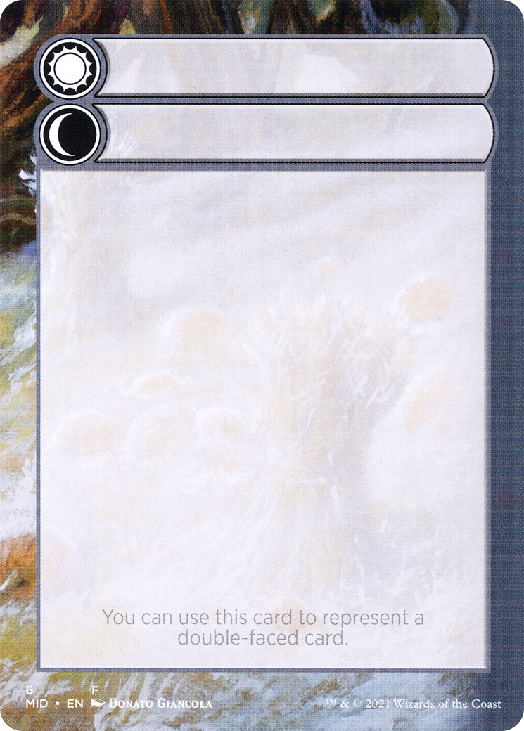 Double-Faced Substitute Card (SMID-006) - Innistrad: Midnight Hunt Substitute Cards - Premium MTG Single from Wizards of the Coast - Just $0! Shop now at Game Crave Tournament Store