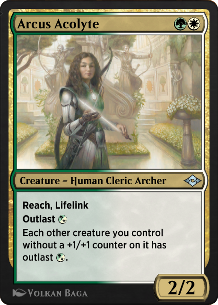 Arcus Acolyte (J21-678) - Jumpstart: Historic Horizons - Premium MTG Single from Wizards of the Coast - Just $0! Shop now at Game Crave Tournament Store