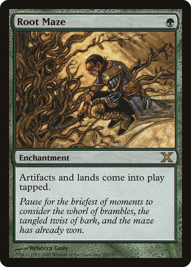 Root Maze (10E-292) - Tenth Edition - Premium MTG Single from Wizards of the Coast - Just $1.18! Shop now at Game Crave Tournament Store