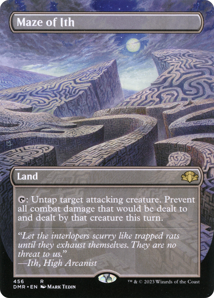 Maze of Ith (DMR-456) - Dominaria Remastered (Borderless) - Premium MTG Single from Wizards of the Coast - Just $2.04! Shop now at Game Crave Tournament Store