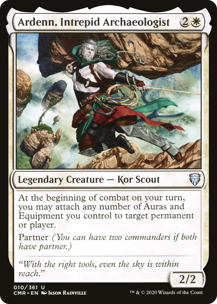 Ardenn, Intrepid Archaeologist (CMR-010) - Commander Legends - Premium MTG Single from Wizards of the Coast - Just $0.49! Shop now at Game Crave Tournament Store