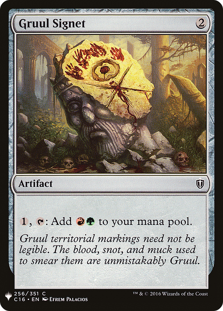 Gruul Signet (MB1-1589) - Mystery Booster - Premium MTG Single from Wizards of the Coast - Just $0.12! Shop now at Game Crave Tournament Store