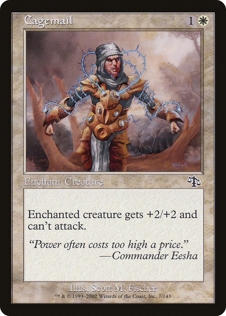 Cagemail (JUD-007) - Judgment - Premium MTG Single from Wizards of the Coast - Just $0.25! Shop now at Game Crave Tournament Store