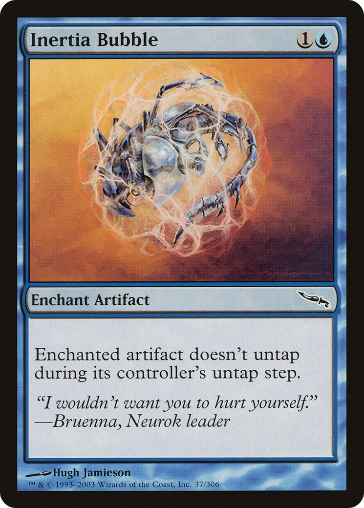 Inertia Bubble (MRD-037) - Mirrodin - Premium MTG Single from Wizards of the Coast - Just $0.25! Shop now at Game Crave Tournament Store