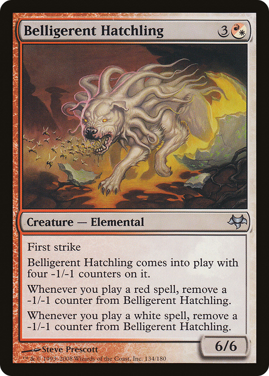Belligerent Hatchling (EVE-134) - Eventide - Premium MTG Single from Wizards of the Coast - Just $0.08! Shop now at Game Crave Tournament Store
