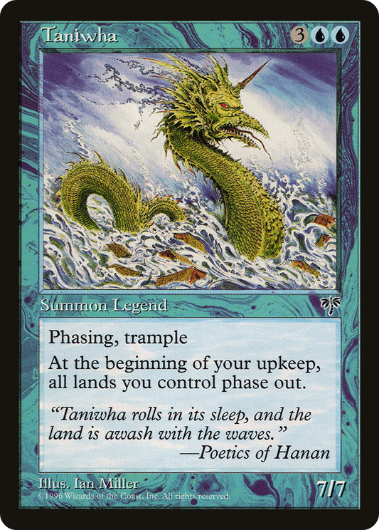 Taniwha (MIR-095) - Mirage - Premium MTG Single from Wizards of the Coast - Just $1.07! Shop now at Game Crave Tournament Store