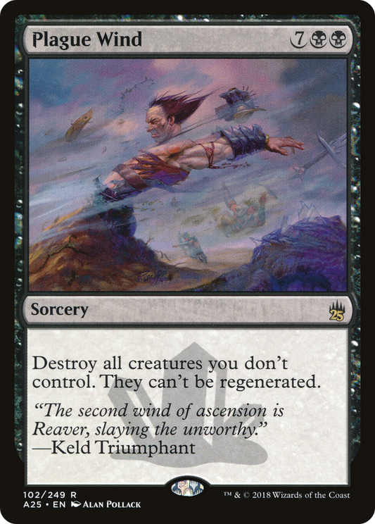 Plague Wind (A25-102) - Masters 25 - Premium MTG Single from Wizards of the Coast - Just $0.83! Shop now at Game Crave Tournament Store