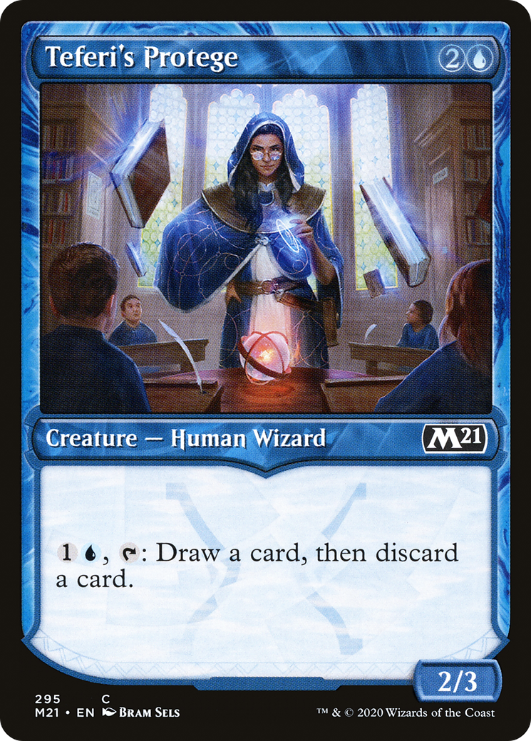 Teferi's Protege (M21-295) - Core Set 2021: (Showcase) Foil - Premium MTG Single from Wizards of the Coast - Just $0.08! Shop now at Game Crave Tournament Store