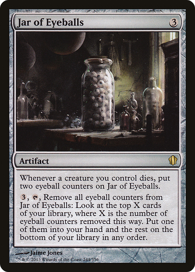 Jar of Eyeballs (C13-244) - Commander 2013 - Premium MTG Single from Wizards of the Coast - Just $0.08! Shop now at Game Crave Tournament Store