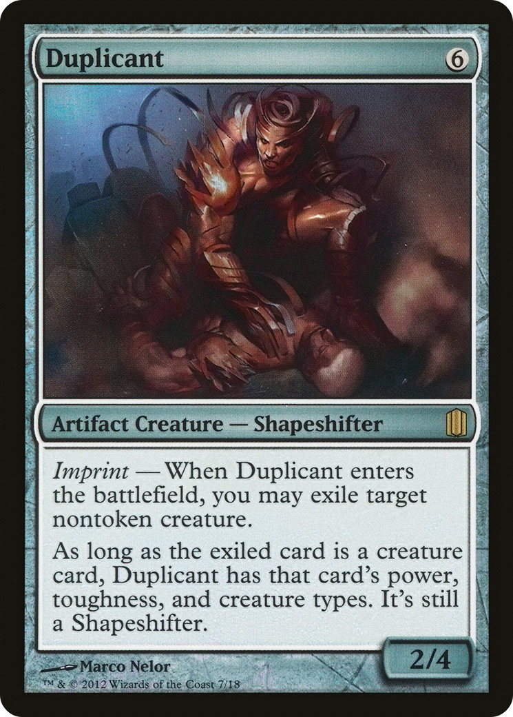 Duplicant (CM1-007) - Commander's Arsenal Foil - Premium MTG Single from Wizards of the Coast - Just $0.72! Shop now at Game Crave Tournament Store