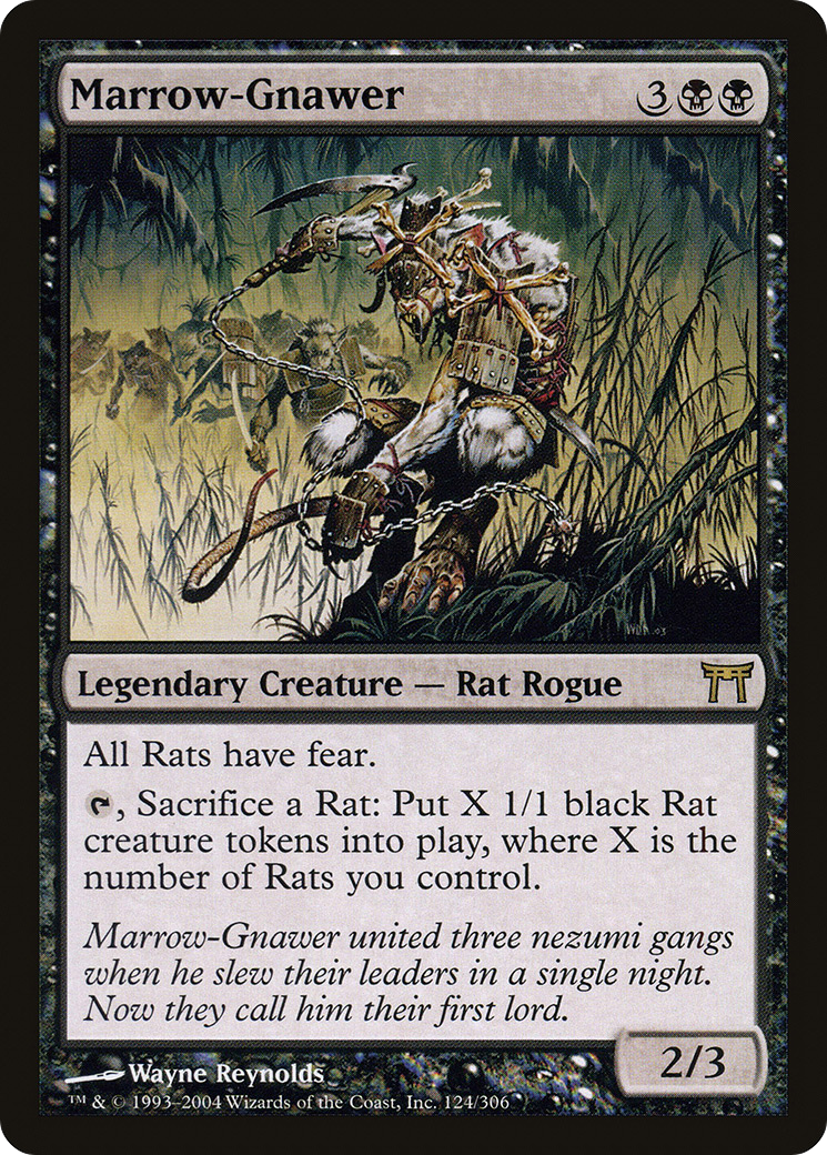 Marrow-Gnawer (CHK-124) - Champions of Kamigawa Foil - Premium MTG Single from Wizards of the Coast - Just $9.87! Shop now at Game Crave Tournament Store