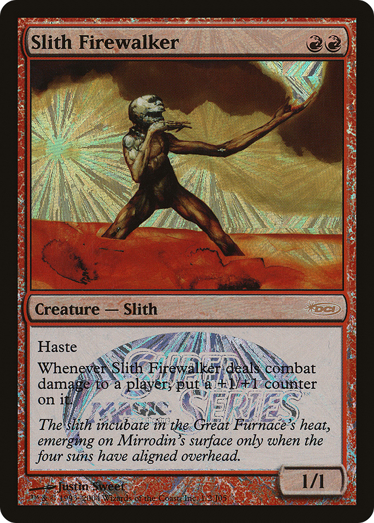 Slith Firewalker (PSUS-010) - Junior Super Series Foil - Premium MTG Single from Wizards of the Coast - Just $0.33! Shop now at Game Crave Tournament Store