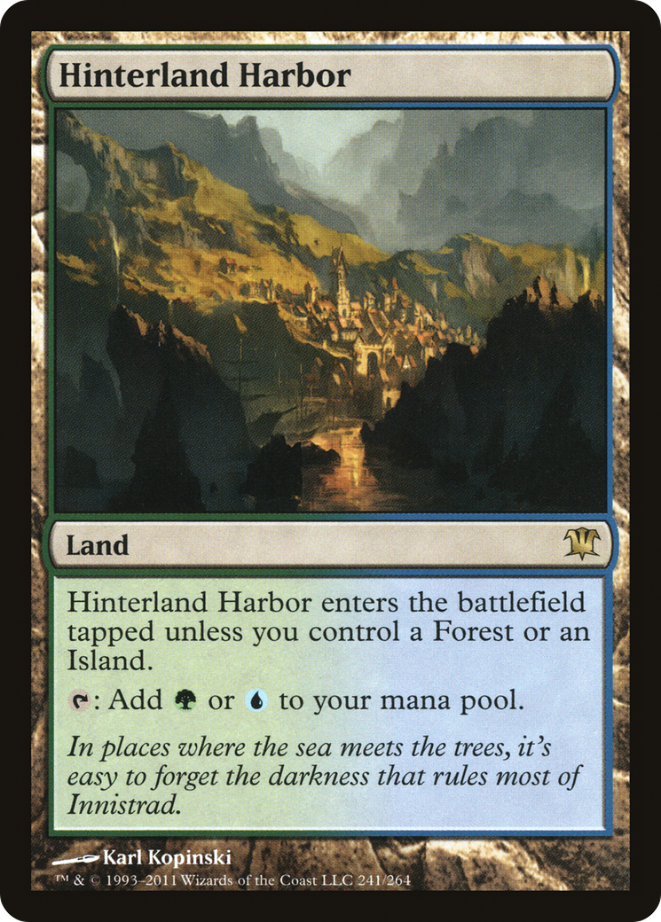 Hinterland Harbor (ISD-241) - Innistrad - Premium MTG Single from Wizards of the Coast - Just $0.20! Shop now at Game Crave Tournament Store