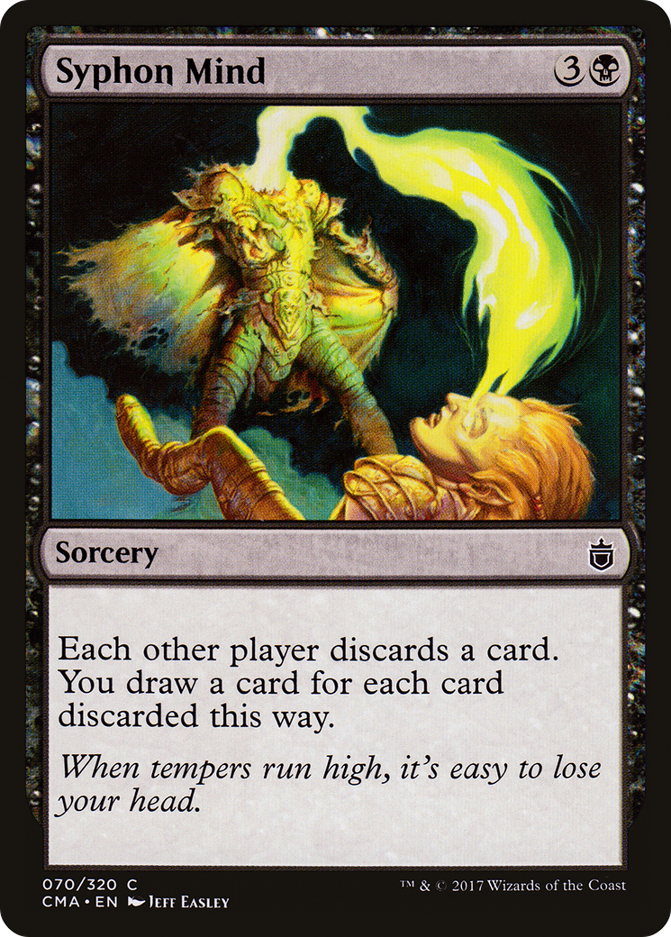 Syphon Mind (CMA-070) - Commander Anthology - Premium MTG Single from Wizards of the Coast - Just $0.19! Shop now at Game Crave Tournament Store