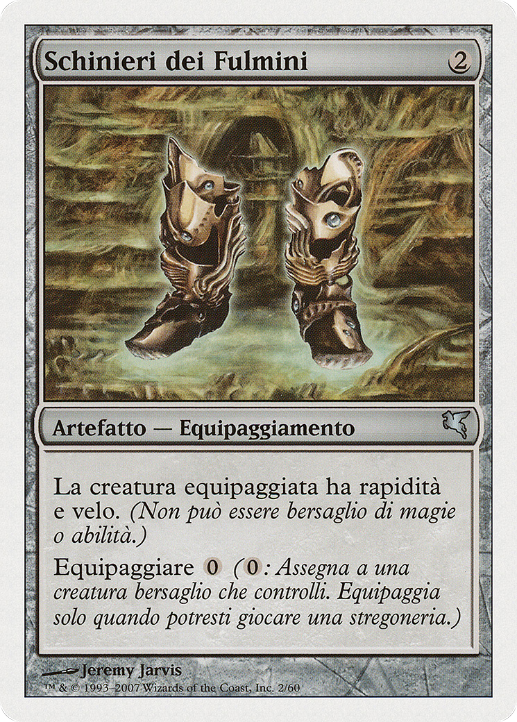 Lightning Greaves (PSAL-0L2) - Salvat 2005 - Premium MTG Single from Wizards of the Coast - Just $5.13! Shop now at Game Crave Tournament Store