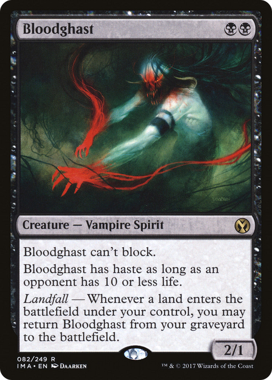 Bloodghast (IMA-082) - Iconic Masters - Premium MTG Single from Wizards of the Coast - Just $0.94! Shop now at Game Crave Tournament Store