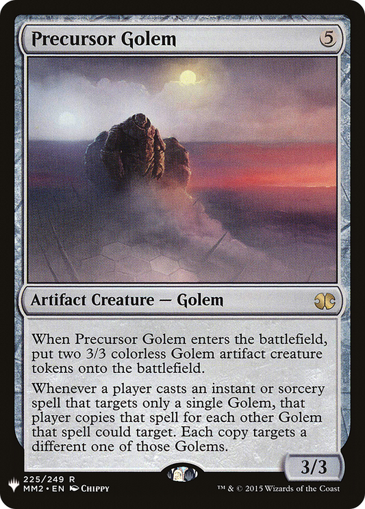 Precursor Golem (MB1-1621) - Mystery Booster - Premium MTG Single from Wizards of the Coast - Just $0.08! Shop now at Game Crave Tournament Store