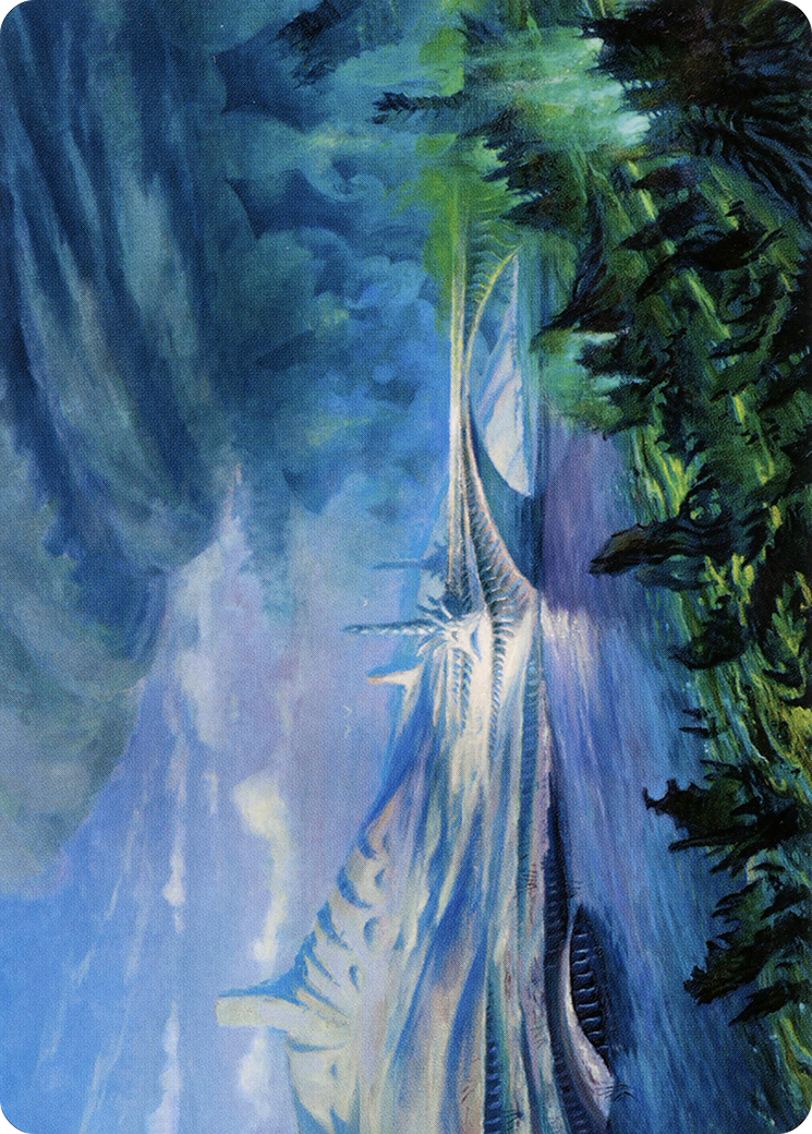 Goldmire Bridge // Goldmire Bridge (AMH2-074) - Modern Horizons 2 Art Series (Borderless) - Premium MTG Single from Wizards of the Coast - Just $0! Shop now at Game Crave Tournament Store