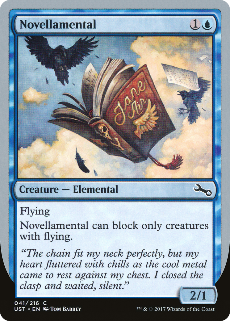 Novellamental (UST-41C) - Unstable Foil - Premium MTG Single from Wizards of the Coast - Just $0.17! Shop now at Game Crave Tournament Store