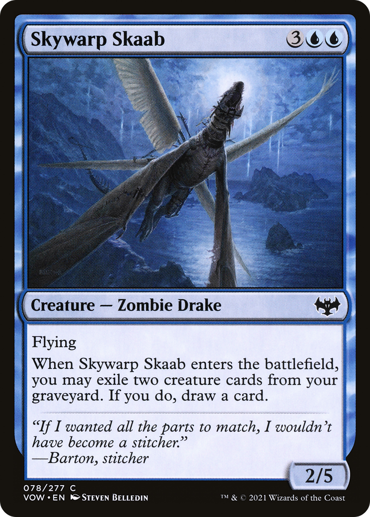 Skywarp Skaab (VOW-078) - Innistrad: Crimson Vow Foil - Premium MTG Single from Wizards of the Coast - Just $0.25! Shop now at Game Crave Tournament Store