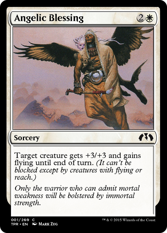 Angelic Blessing (TPR-001) - Tempest Remastered - Premium MTG Single from Wizards of the Coast - Just $0! Shop now at Game Crave Tournament Store