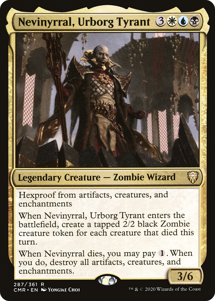 Nevinyrral, Urborg Tyrant (CMR-287) - Commander Legends - Premium MTG Single from Wizards of the Coast - Just $0.08! Shop now at Game Crave Tournament Store