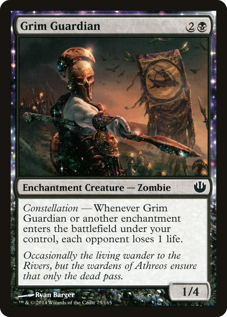 Grim Guardian (JOU-073) - Journey into Nyx: (nyxtouched) Foil - Premium MTG Single from Wizards of the Coast - Just $2.54! Shop now at Game Crave Tournament Store