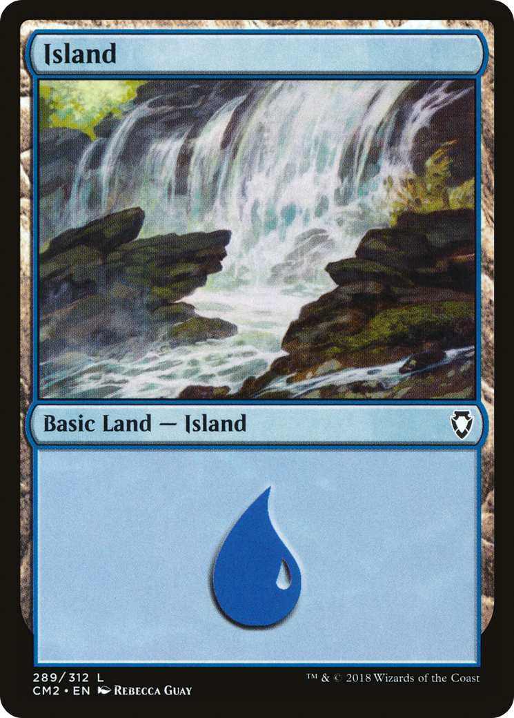 Island (CM2-289) - Commander Anthology Volume II - Premium MTG Single from Wizards of the Coast - Just $0.12! Shop now at Game Crave Tournament Store