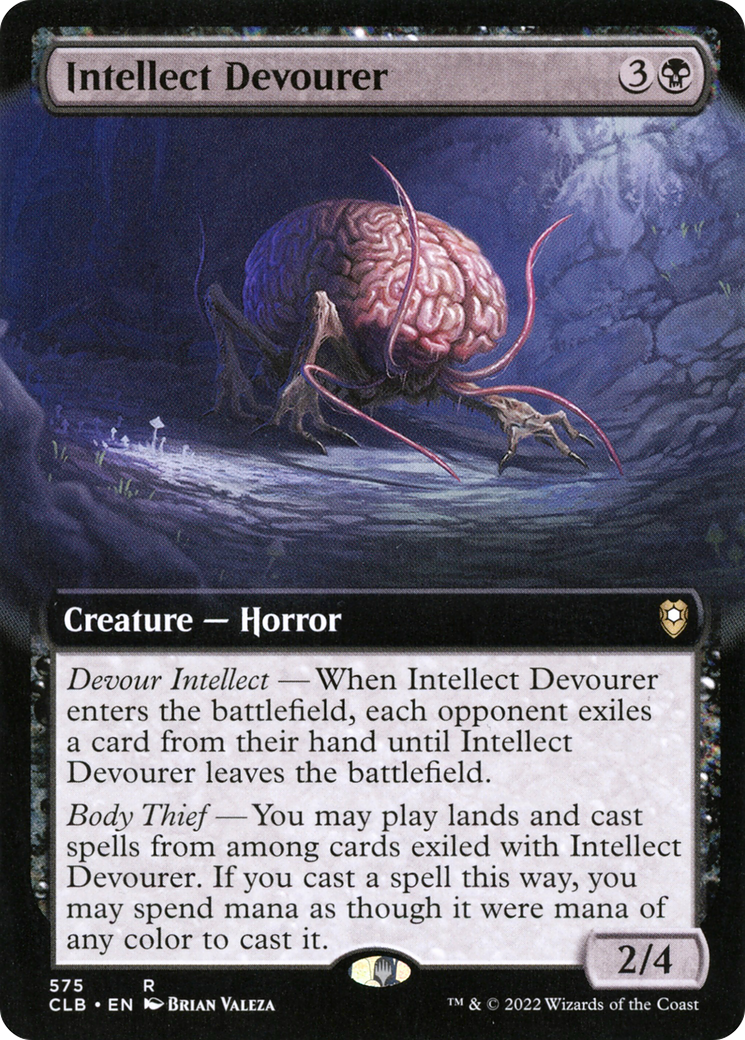 Intellect Devourer (CLB-575) - Commander Legends: Battle for Baldur's Gate: (Extended Art) - Premium MTG Single from Wizards of the Coast - Just $0.08! Shop now at Game Crave Tournament Store