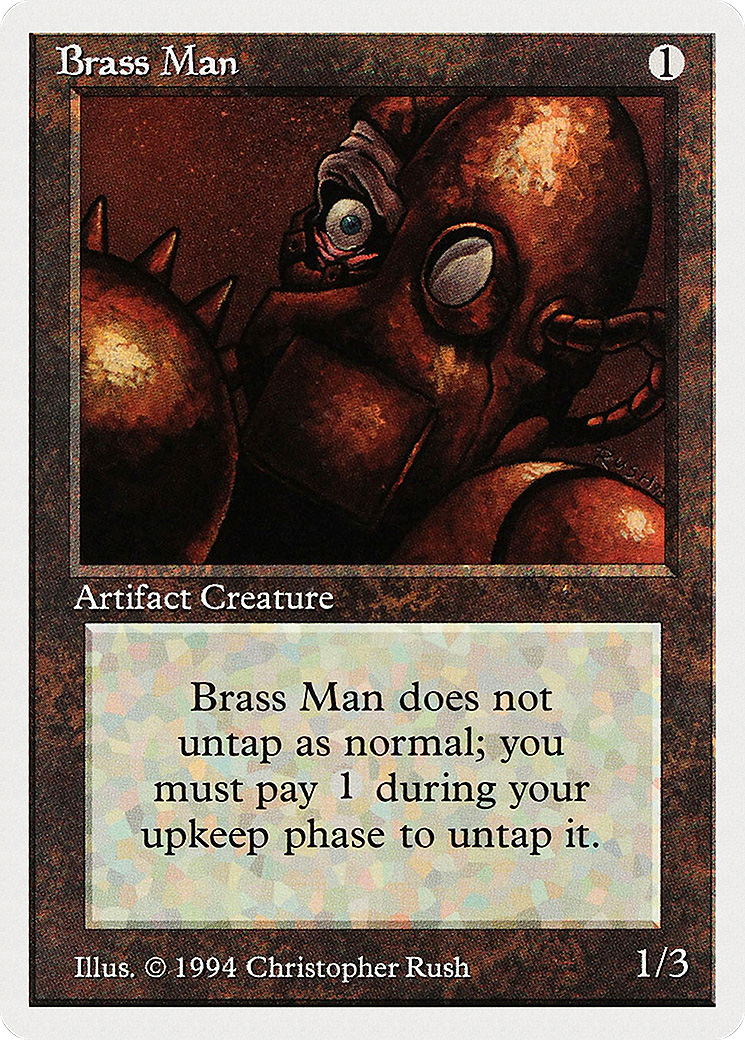 Brass Man (SUM-238) - Summer Magic / Edgar - Premium MTG Single from Wizards of the Coast - Just $2.40! Shop now at Game Crave Tournament Store