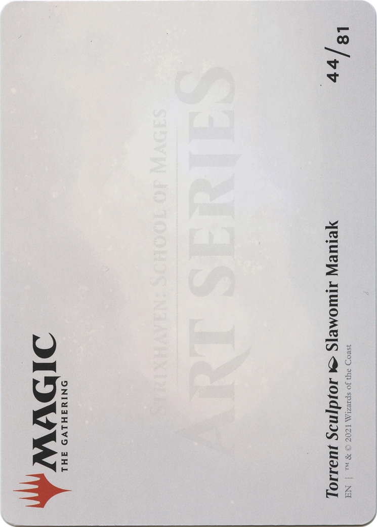 Torrent Sculptor // Torrent Sculptor (ASTX-044) - Strixhaven Art Series (Borderless) - Premium MTG Single from Wizards of the Coast - Just $0! Shop now at Game Crave Tournament Store