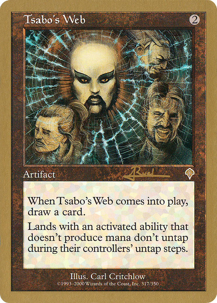Tsabo's Web (WC01-AR317) - World Championship Decks 2001 - Premium MTG Single from Wizards of the Coast - Just $1.44! Shop now at Game Crave Tournament Store