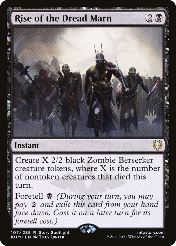 Rise of the Dread Marn (PKHM-107P) - Kaldheim Promos - Premium MTG Single from Wizards of the Coast - Just $0.33! Shop now at Game Crave Tournament Store