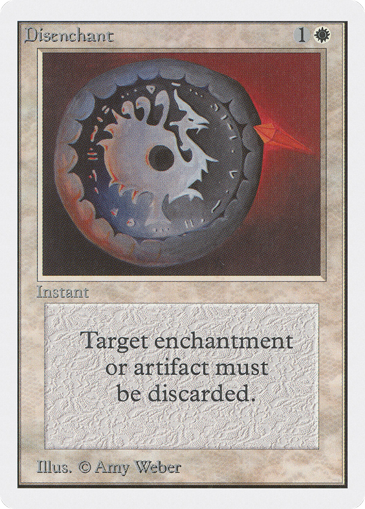 Disenchant (2ED-019) - Unlimited Edition - Premium MTG Single from Wizards of the Coast - Just $0.83! Shop now at Game Crave Tournament Store